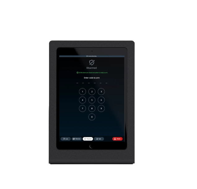 Consola de alarma de Verkada en México